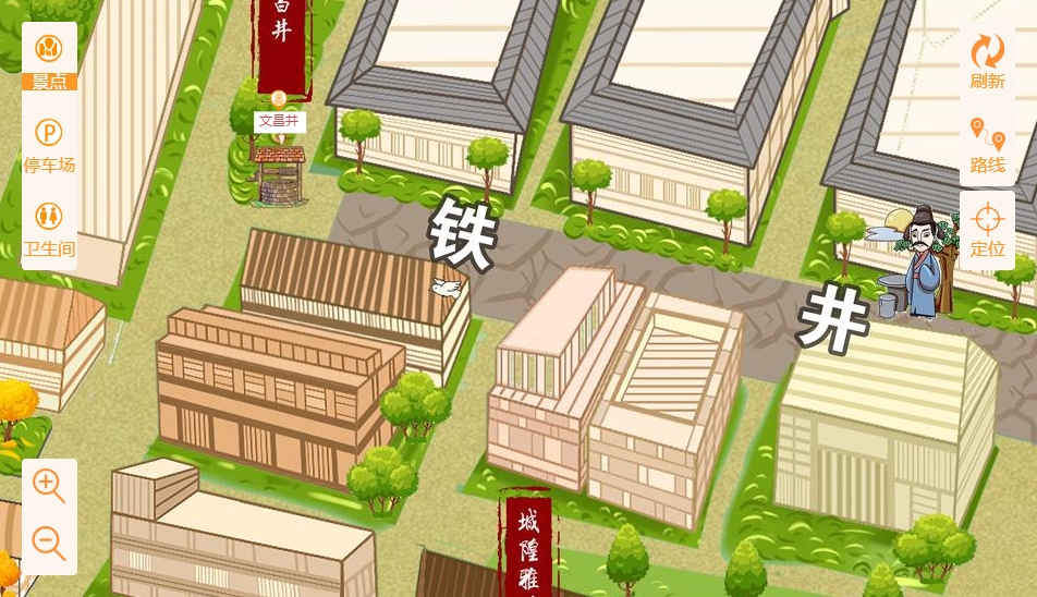 凤县智慧景区：手绘地图与语音导览的完美融合